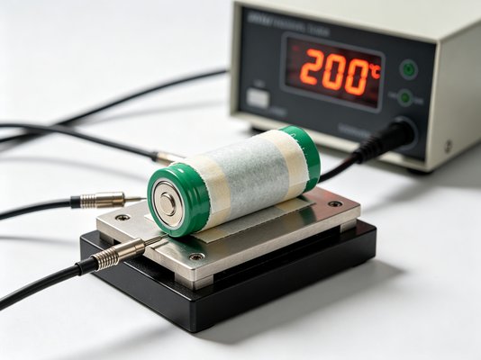 卷发棒瞬热200℃烧机，锂电池隔膜热管理实战复盘